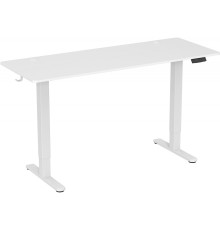 Стол компьютерный Cactus CS-EDL-WWT, ДСП, белый