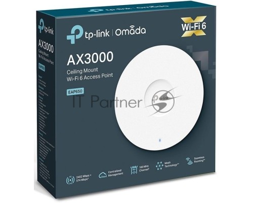 Точка доступа AX3000 Ceiling Mount Dual-Band Wi-Fi 6 Access Point