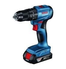 Дрель-шуруповерт аккумуляторная Bosch Аккумуляторная ударная дрель-шуруповёрт Bosch GSB 185-Li (2АКБ и ЗУ), 18В, 2А*ч, кейс (06019K310)