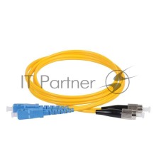Патч-корд оптический (SM), 9/125 (OS2), SC/UPC-FC/UPC, (Duplex), 3 мм, LSZH, 10 м