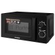 Микроволновая печь Hyundai HYM-M2008 черный, 20 л, 700 Вт, переключатели - поворотный механизм