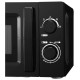 Микроволновая печь Hyundai HYM-M2008 черный, 20 л, 700 Вт, переключатели - поворотный механизм