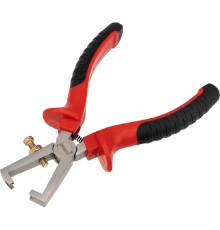 Rexant (12-4646) Плоскогубцы для зачистки проводов 160 мм никелированные, двухкомпонентные рукоятки