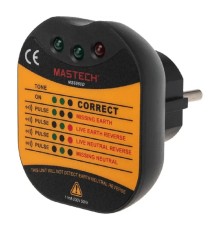 Mastech (13-1260) Тестер розеток MS6860D