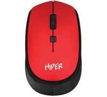 Мышь HIPER беспроводная HOMW-082 {1600dpi, красный, USB, 4кнп}