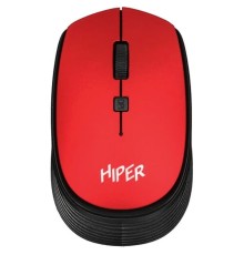 Мышь HIPER беспроводная HOMW-082 {1600dpi, красный, USB, 4кнп}