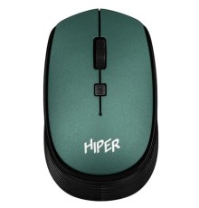 Мышь HIPER беспроводная HOMW-084 {1600dpi, зеленый, USB, 4кнп}