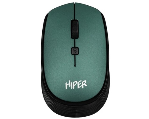 [Мышь] Мышь HIPER беспроводная HOMW-084 {1600dpi, зеленый, USB, 4кнп}