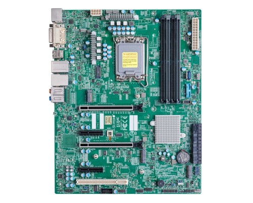 [Материнская плата] Supermicro MBD-X13SAE-B Intel 13th/12th Gen Core i9/i7/i5/i3 LGA1700 CPU, Intel W680 Chipset, Up to 128GB ECC/non-ECC DDR5 DIMM, HDMI/DP/DVI-D, 8xSATA, 1xGbit/1x2.5Gbit LAN, 4xUSB 2.