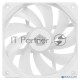 Вентилятор ID-COOLING TF-12025-ARGB-TRIO-SNOW (3 in 1) 120x120x25мм (20шт./кор, PWM, резиновые углы, снежно-белый, ARGB, 500-1500об/мин)  BOX