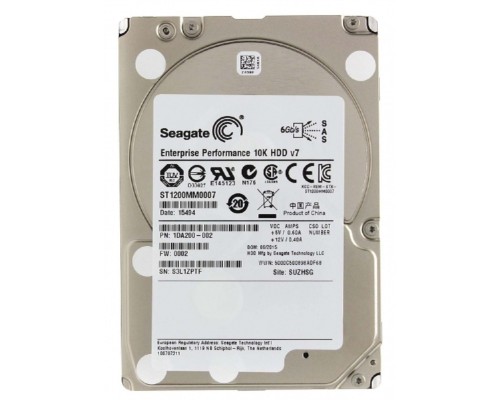 [Жесткий диск] 1DA200-039 Жесткий Диск IBM Power Systems (Seagate) Enterprise Performance 10K HDD v7 1.2Tb (U600/10000/64Mb) 6G SAS 2,5