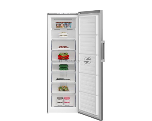 Морозильная камера Beko B1RFNK312S серебристый, 275л, 6 ящиков