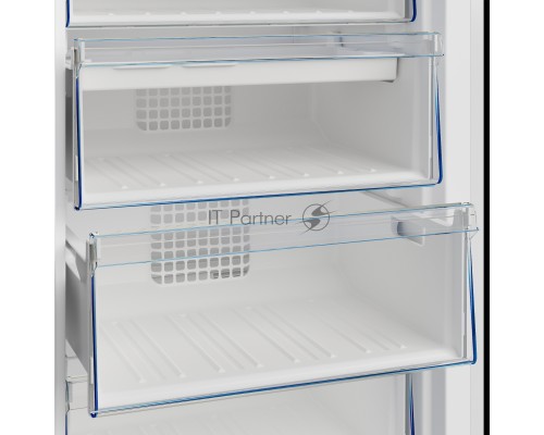 Морозильная камера Beko B1RFNK312S серебристый, 275л, 6 ящиков
