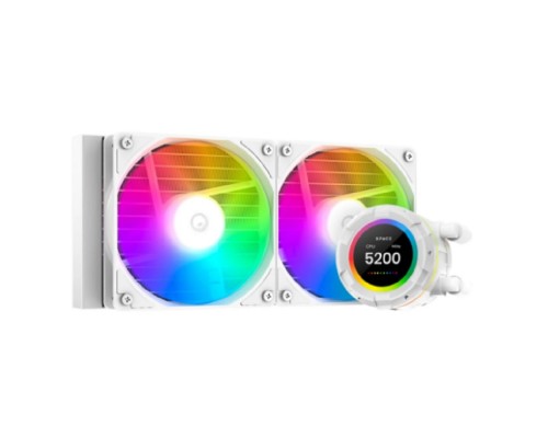 [вентилятор] Система водяного охлаждения ID-Cooling SL240 XE White {1150/1155/1151/1200/1700/2011/2066, AM4/AM5}