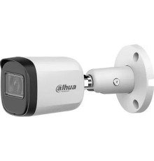 DAHUA DH-HAC-B1A21P-U-0280B Уличная цилиндрическая HDCVI-видеокамера 2Мп, 1/2.7” CMOS, объектив 2.8мм, ИК-подсветка до 30м, IP67, корпус: металл, пластик