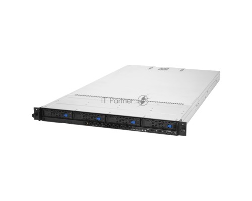 Серверная платформа ASUS RS700-E10-RS4U 1x SFF8643 + 2x SFF8654x8, 4x trays (4x NVMe/SAS/SATA on the backplane, 4 NVMe to m/b), 1x OCP 3.0, 2x X710-AT2 10G, DVD-RW, 2x 800W