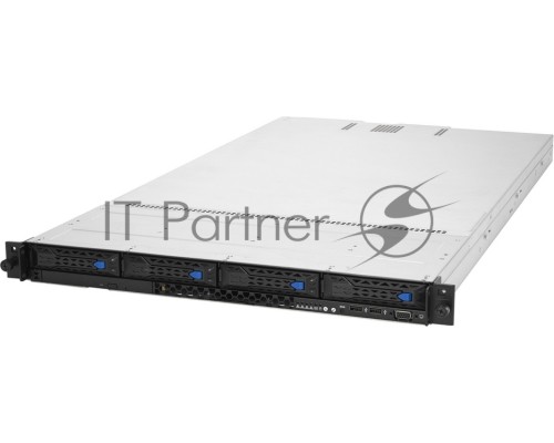 Серверная платформа ASUS RS700-E10-RS4U 1x SFF8643 + 2x SFF8654x8, 4x trays (4x NVMe/SAS/SATA on the backplane, 4 NVMe to m/b), 1x OCP 3.0, 2x X710-AT2 10G, DVD-RW, 2x 800W