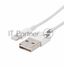 Кабель для iPhone 5/6/7 моделей  с 2-сторонним разъемом USB 1 м белый REXANT