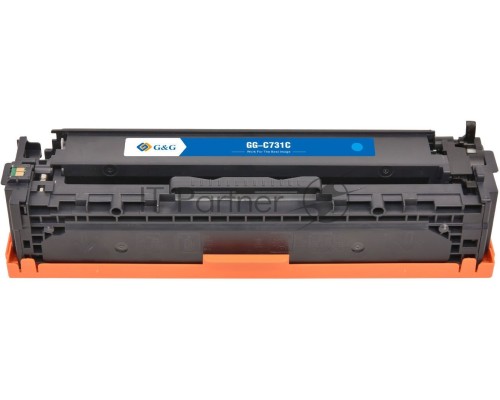 Картридж лазерный G&G GG-C731C голубой (1800стр.) для Canon LB i-Sensys MF8230/MF8280