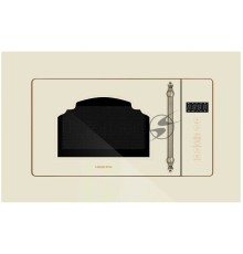 Микроволновая печь HIBERG VM 6502 YR Мощность микроволн (Вт): 1080, Объем (л): 20, Тип управления: Сенсорное, Керамическое дно; Без поворотного стола; Дисплей: Да, Гриль: Да, встраиваемая