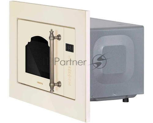 Микроволновая печь HIBERG VM 6502 YR Мощность микроволн (Вт): 1080, Объем (л): 20, Тип управления: Сенсорное, Керамическое дно; Без поворотного стола; Дисплей: Да, Гриль: Да, встраиваемая