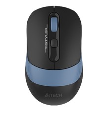 Мышь беспроводная A4Tech Fstyler FB10CS black/blue (оптическая, silent, BT/Radio, USB, 4but, 2000dpi)(FB10CS USB ASH BLUE)