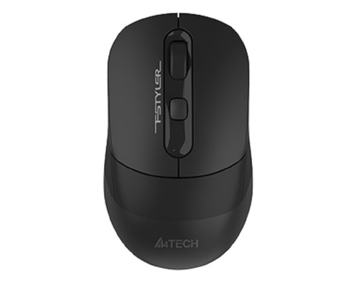 [Мышь] Мышь беспроводная A4Tech Fstyler FB10CS black (оптическая, silent, BT/Radio, USB, 4but, 2000dpi)(FB10CS USB STONE BLACK