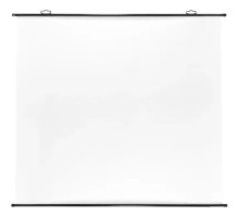 Экран Cactus 150x150см Map type CS-PSRM-150x150-BK 1:1 настенно-потолочный рулонный черный