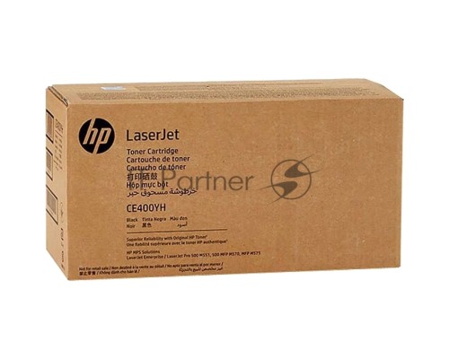 Cartridge HP 507Y для CLJ M551, черный ( 11 700 стр.) (желтая упаковка)