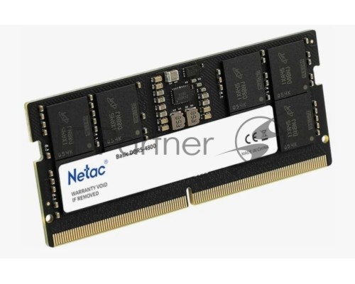 Оперативная память SO-DIMM DDR5 Netac Basic 8GB 4800MHz CL40 1.1V / NTBSD5N48SP-08