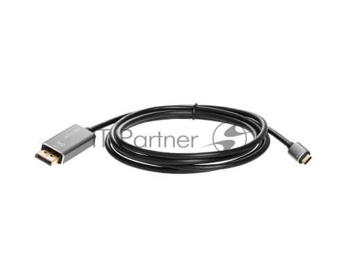 Кабель-адаптер USB Type-Cm --> DP1.4v (m) 8K@60Hz, 1.8m , Alum Shell,VCOM <CU480MC-1.8M>
