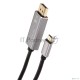 Кабель-адаптер USB Type-Cm --> DP1.4v (m) 8K@60Hz, 1.8m , Alum Shell,VCOM <CU480MC-1.8M>