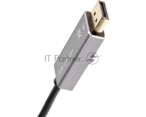Кабель-адаптер USB Type-Cm --> DP1.4v (m) 8K@60Hz, 1.8m , Alum Shell,VCOM <CU480MC-1.8M>