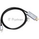 Кабель-адаптер USB Type-Cm --> DP1.4v (m) 8K@60Hz, 1.8m , Alum Shell,VCOM <CU480MC-1.8M>