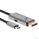 Кабель-адаптер USB Type-Cm --> DP1.4v (m) 8K@60Hz, PD 100W,1.8m , Alum Shell,VCOM <CU480MCPD-1.8M>