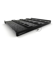 Полка стационарная Hyperline TSH3H-650-RAL9004 1U нагр.:100кг. 19