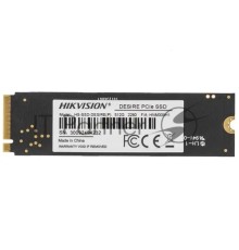 Накопитель M.2 2280 512GB Hikvision Desire(P) Client SSD [HS-SSD-Desire(P)/512G] PCIe Gen3x4 with NVMe, 2500/1025, IOPS 55/225K, MTBF 1.5M, 3D NAND QLC, 120TBW, 0,21DWPD, RTL