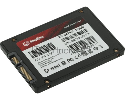 Накопитель SSD Kingspec 512Gb SATA III P3-512 2.5