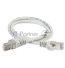 Коммутационный шнур (патч-корд) IEK ITK, кат.5Е FTP, 2м, серый