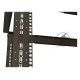 Стойка двухрамная Hyperline ORK2A-4268-RAL9005 42U 550ммX850мм 1000кг черный