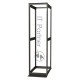 Стойка двухрамная Hyperline ORK2A-4268-RAL9005 42U 550ммX850мм 1000кг черный