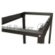 Стойка двухрамная Hyperline ORK2A-4268-RAL9005 42U 550ммX850мм 1000кг черный
