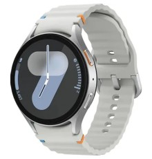 Умные часы Samsung Galaxy Watch 7 LTE 44мм 1.5" Super AMOLED корп.сереб. рем.серебристый 