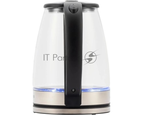 Чайник электрический Starwind SKG4777 1.8л. 2000Вт черный/прозрачный (корпус: стекло)