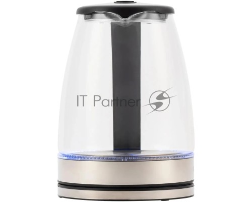 Чайник электрический Starwind SKG4777 1.8л. 2000Вт черный/прозрачный (корпус: стекло)