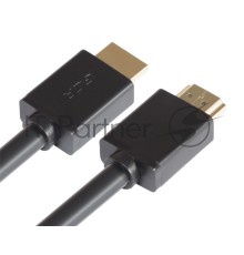 Кабель GCR 1.0m HDMI 1.4, 30/30 AWG, позолоченные контакты, FullHD, Ethernet 10.2 Гбит/с, 3D, 4Kx2K, экран