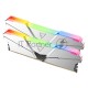 Оперативная память Netac 16Gb DDR5 4800Mhz DIMM (8Gbx2), NTSRD5P48DP-16S, RGB, CL40, Silver