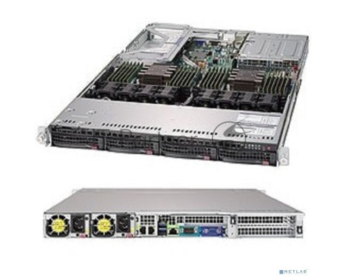 Платформа Supermicro SYS-6019U-TRT 1U, 2xLGA3647 (up to 205W), iC621 (X11DPU), 24xDDR4, up to 4x3.5 HDD, 2x10GbE, 2x750W, 2x PCIEx16, 1x PCIEx8 LP, 1x PCIEx8 internal LP,  (264223)