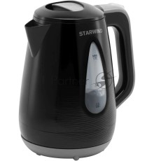 Чайник электрический Starwind SKP2316 1.7л. 2200Вт черный/серый (корпус: пластик)