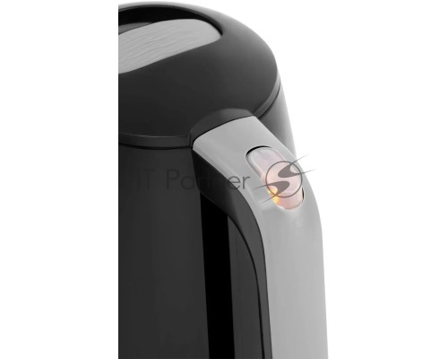 Чайник электрический Starwind SKP2316 1.7л. 2200Вт черный/серый (корпус: пластик)